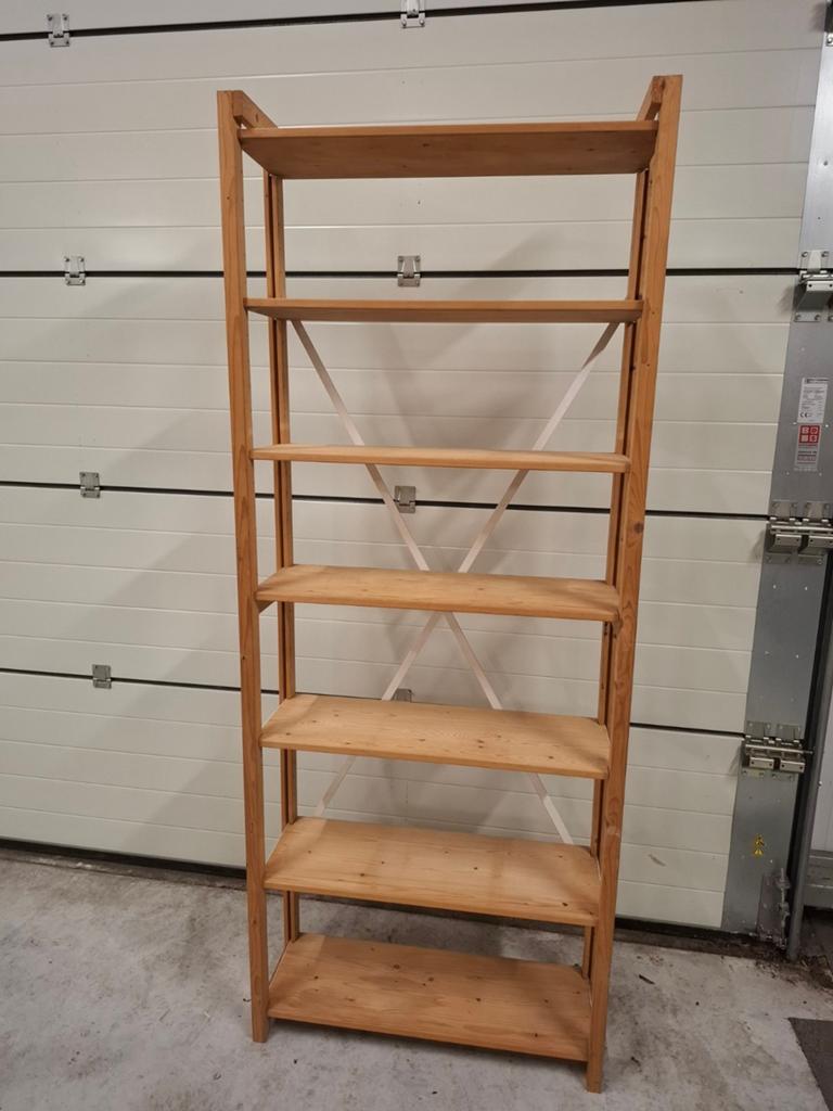Houten stelling, Huis en Inrichting, Kasten | Stellingkasten, Ophalen, Gebruikt