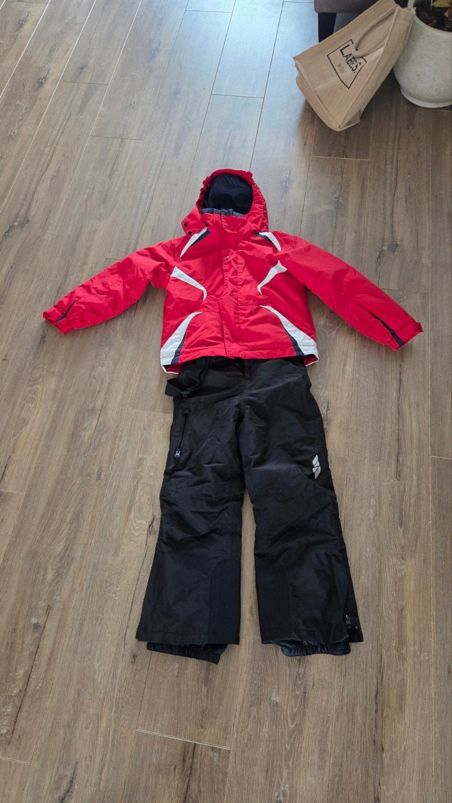 Ski-jas en skibroek voor kinderen van 5 tot 7 jaar, Overige merken, Gebruikt, 100 tot 140 cm, Ophalen of Verzenden