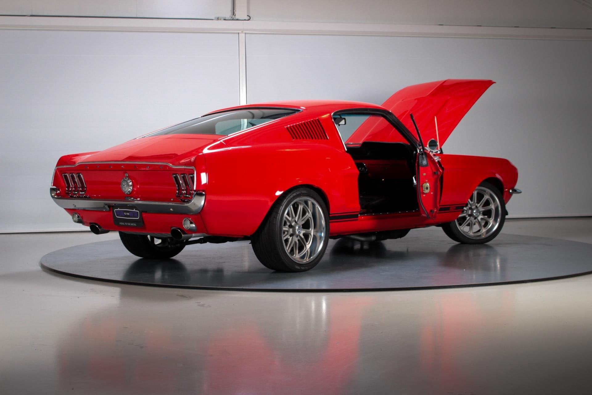 1967 Ford Mustang Fastback 501 Pro-Touring, Auto's, Achterwielaandrijving, Gebruikt, Overige carrosserieën, 600 pk