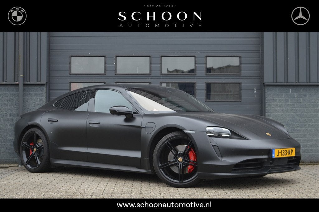 Porsche Taycan 4S Performance 84 kWh | SOH 93% | PANO | BOSE, Auto's, Porsche, 435 pk, Gebruikt, Zwart, 71 kWh