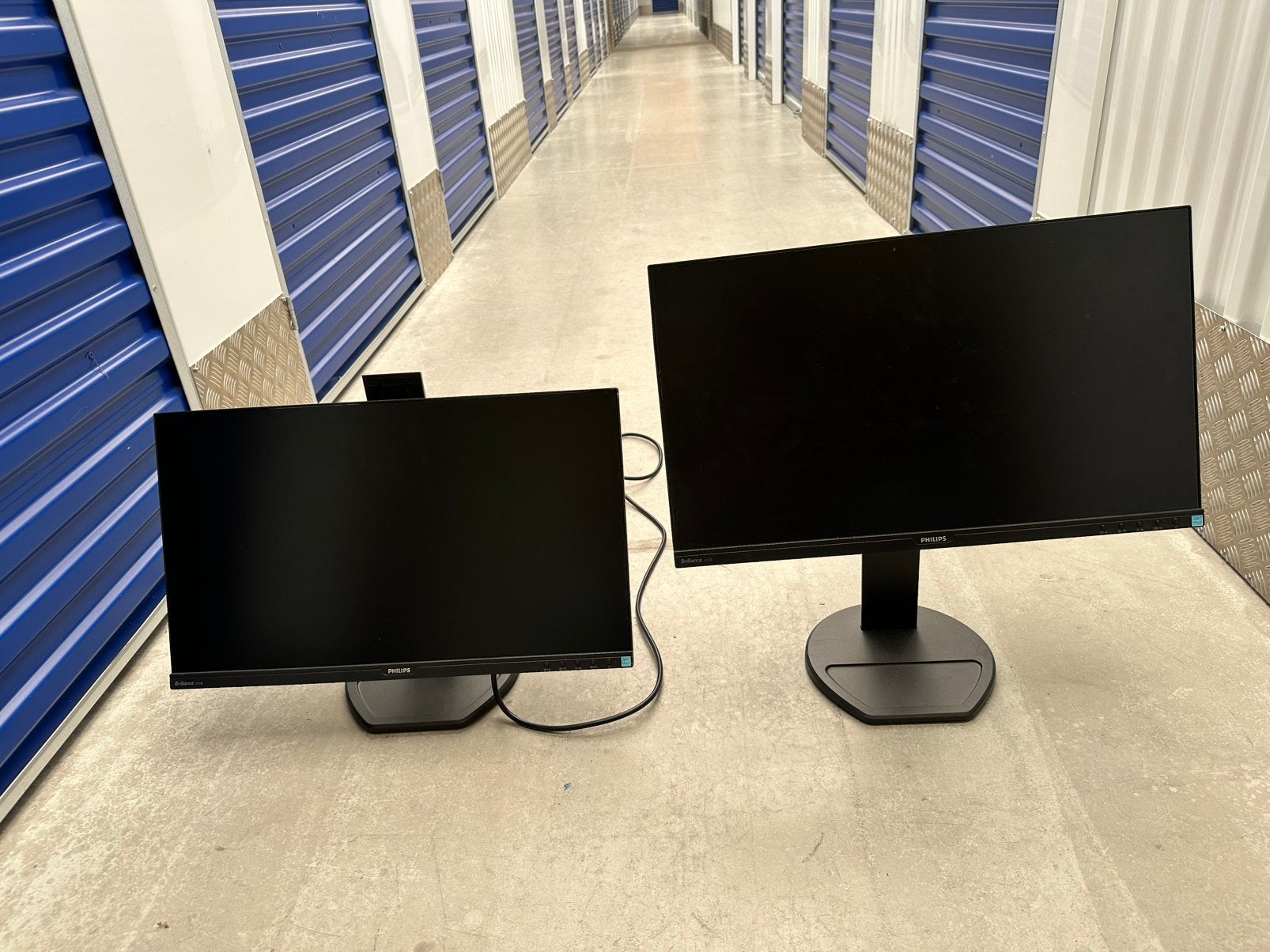 Philips 24 inch monitor (241B8QJEB/00) - Zo goed als nieuw, Ophalen, Draaibaar, Full HD, Zo goed als nieuw
