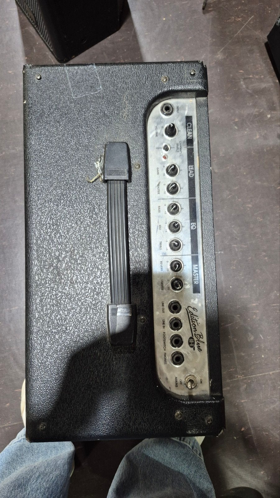 IN PRIJS VERLAAGD!! Hughes& Kettner Edition Blue 60R Gitaarv, Ophalen, Gebruikt