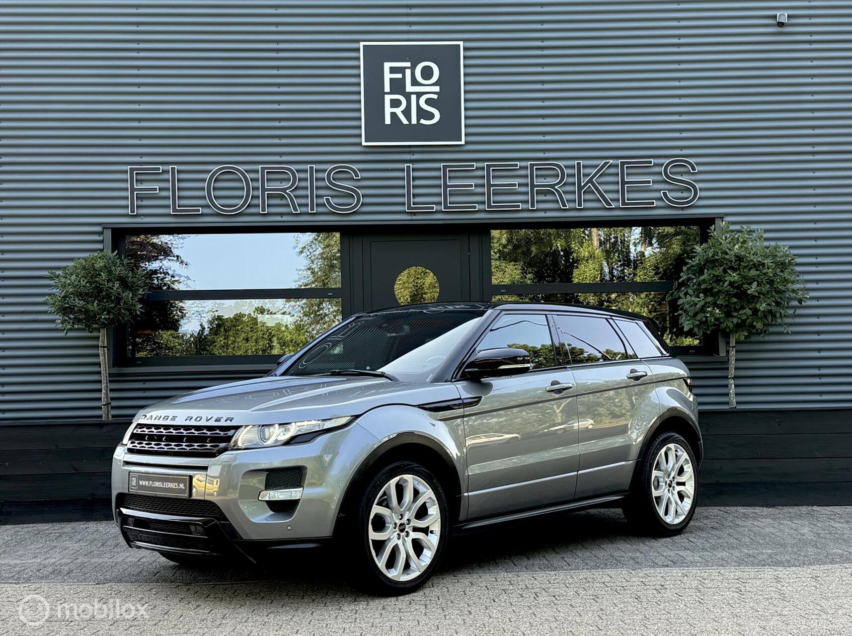 Range Rover Evoque | 2.0 Si 4WD Dynamic | Zwart Leer | 2012, Automaat, Automatische klimaatregeling, Gebruikt, 4 cilinders