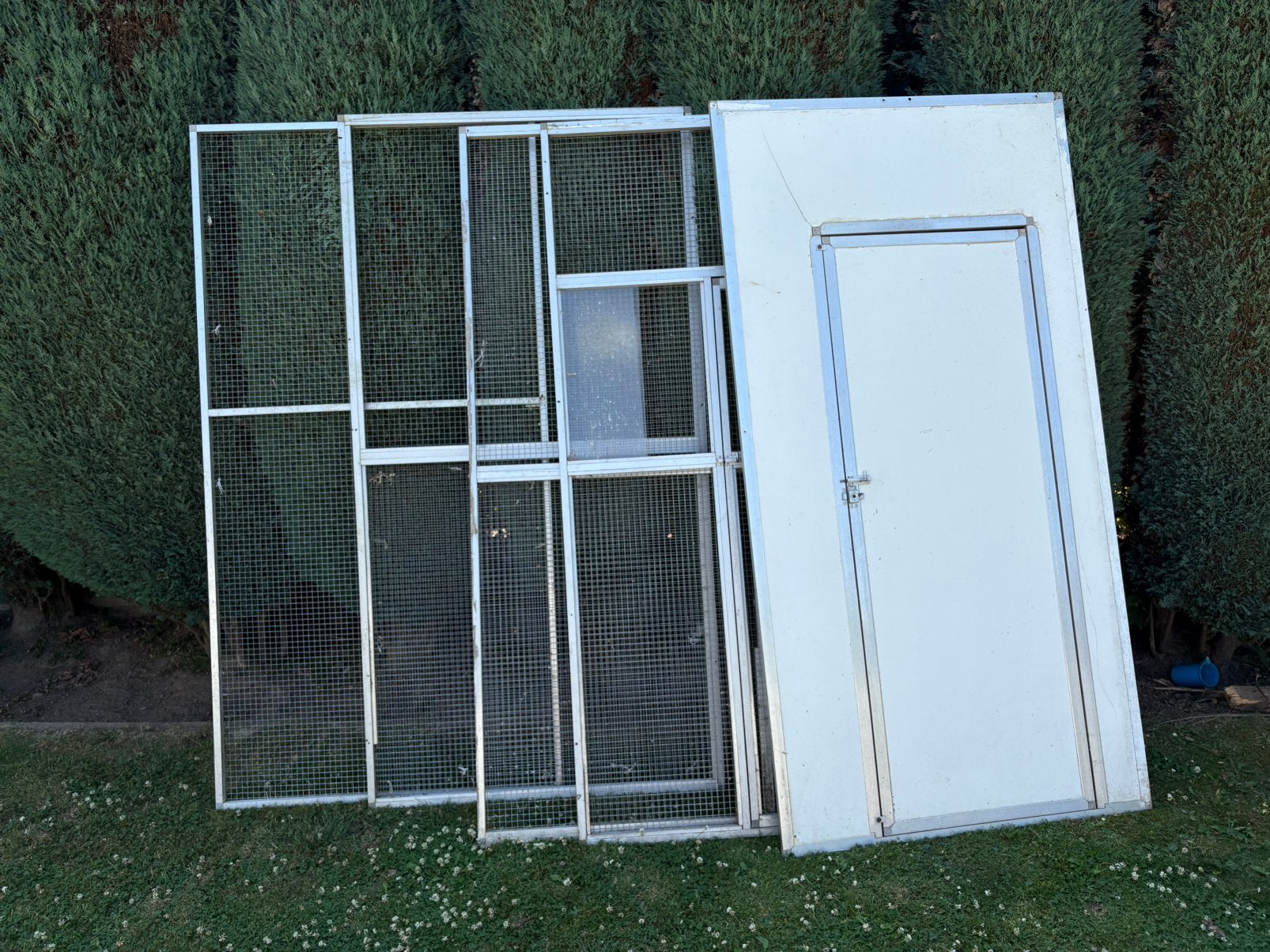 Volière panelen, Ophalen, Aluminium, Volière