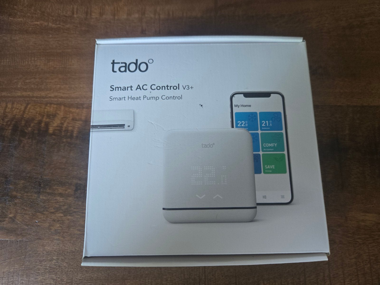 Nieuwe Tado Smart AC Control V3+ - Slimme Airco Bediening, Ophalen of Verzenden, Nieuw, Afstandsbediening, 3 snelheden of meer