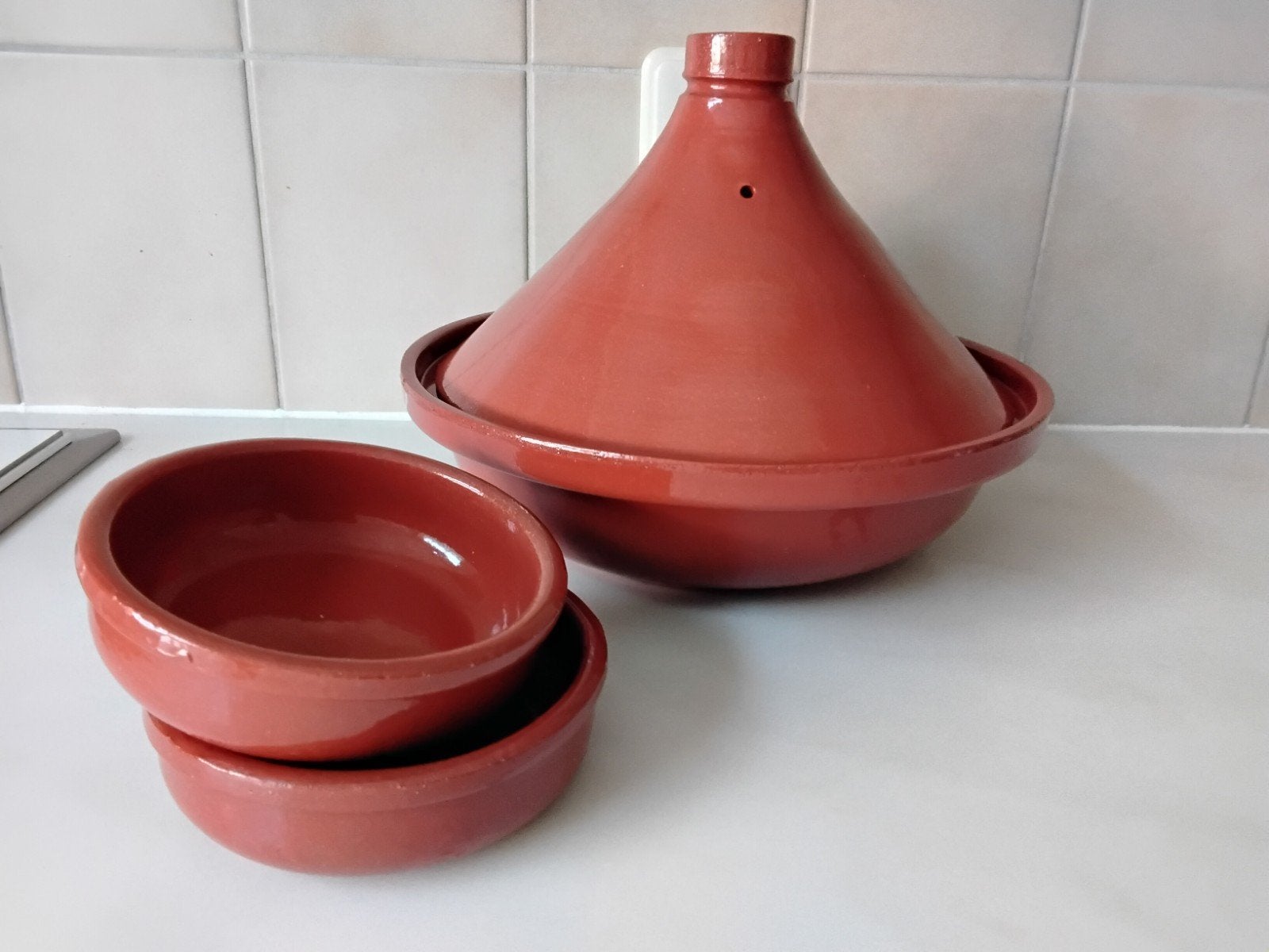 Nieuwe Tajine, Ophalen, Nieuw