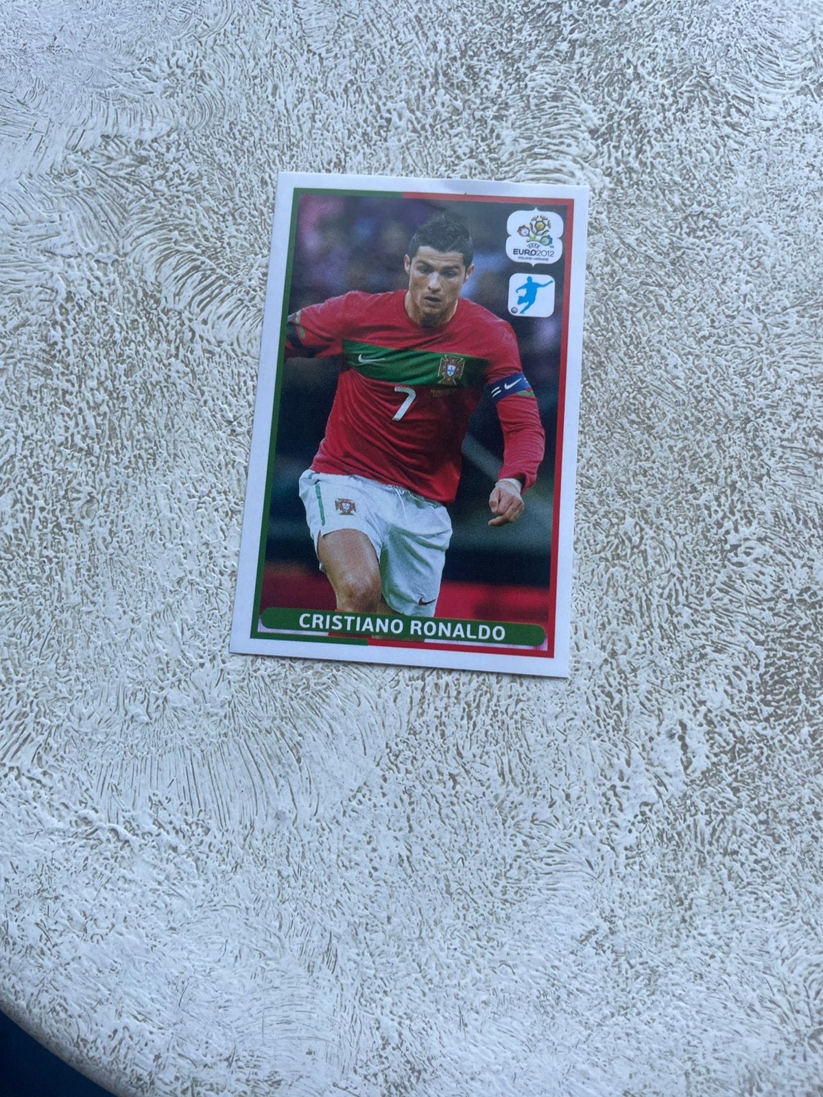 Ronaldo kaart, Ophalen of Verzenden, Zo goed als nieuw, Plaatje