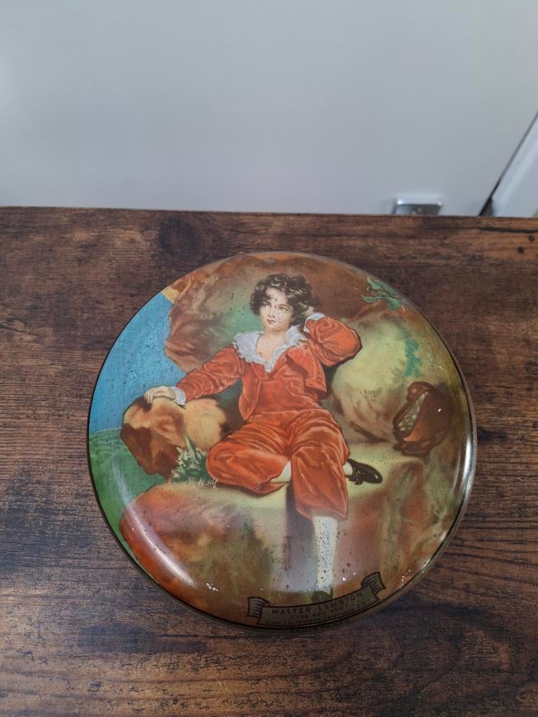 Vintage Wilkin's Red Boy Toffee blik, Antiek en Kunst, Ophalen of Verzenden
