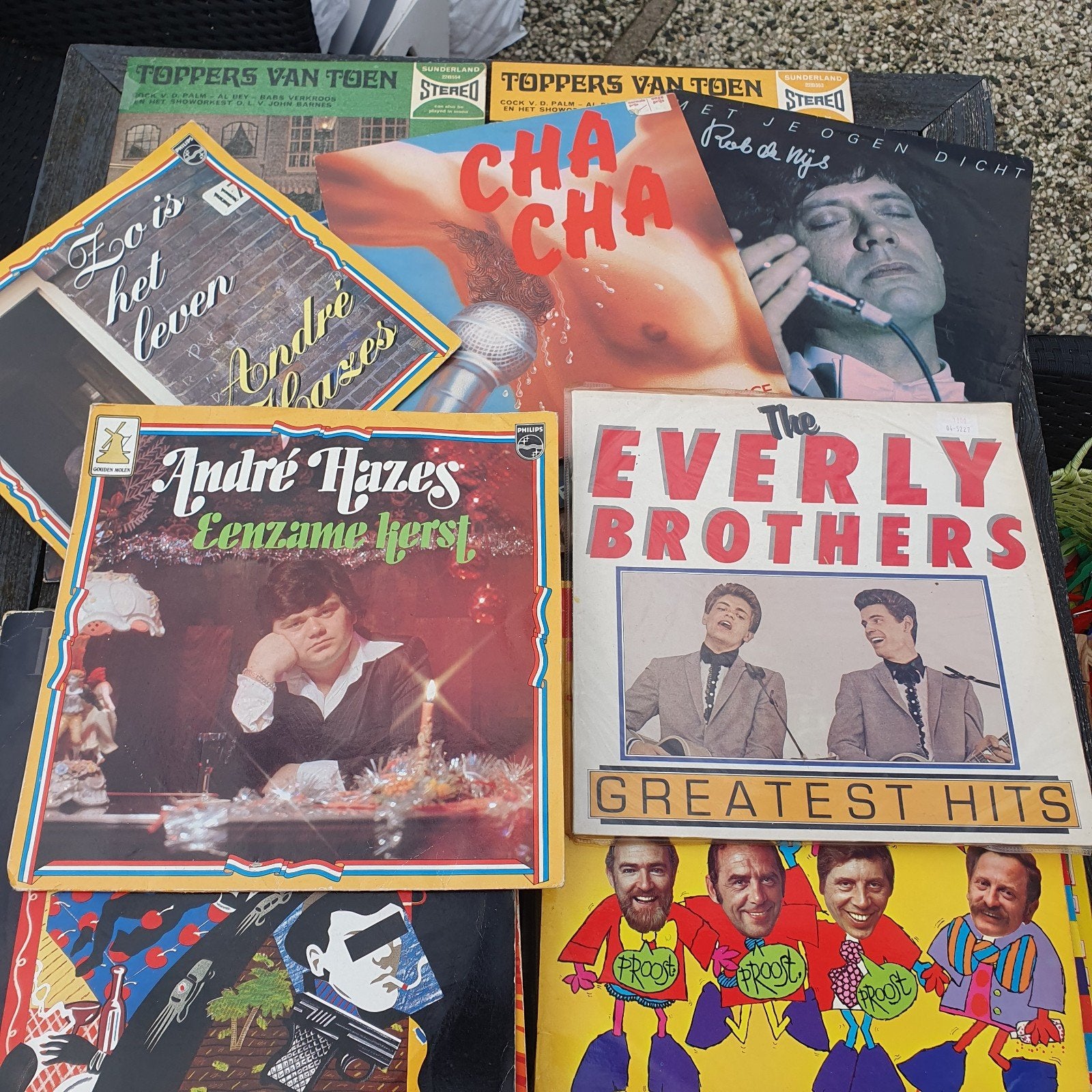 Partij van 75+ gebruikte LP's - Diverse artiesten, Ophalen, Gebruikt, LP