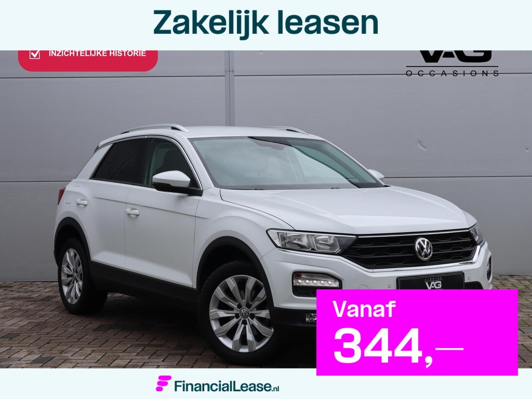 Volkswagen T-Roc 1.5 TSI Style Trekhaak CarPlay Lane ACC Cli, Voorwielaandrijving, Dealer onderhouden, Stof, 4 cilinders