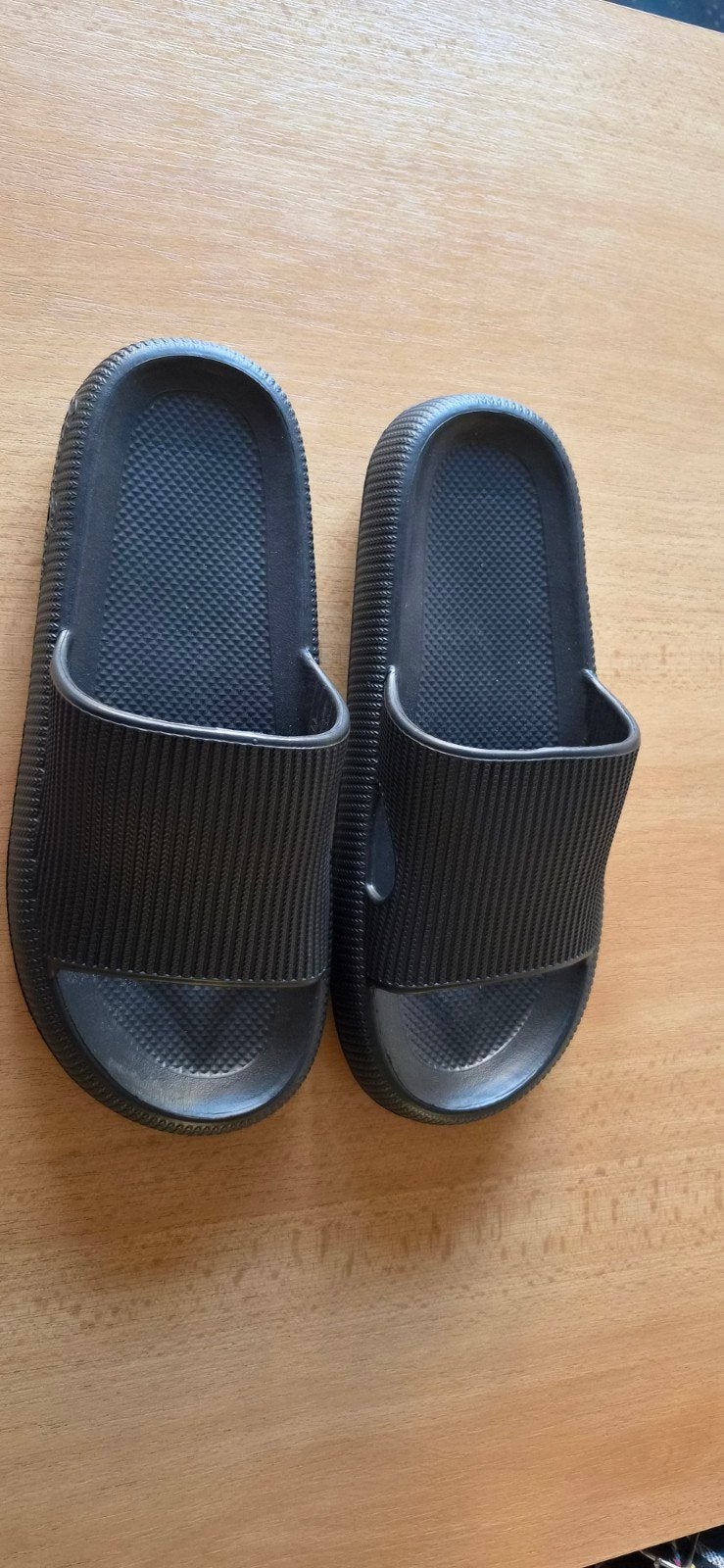 Happy Flops - Nieuwe Comfortabele Slippers, Slippers, Zwart, Happyflops, Nieuw
