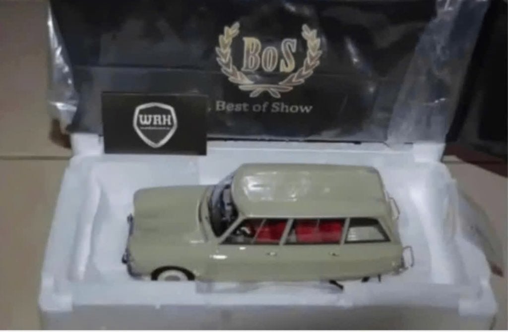 1:18 CITROEN AMI 6 BREAK creme BOS models BOS389 in box WRH, Hobby en Vrije tijd, Modelauto's | 1:18, Verzenden, Zo goed als nieuw