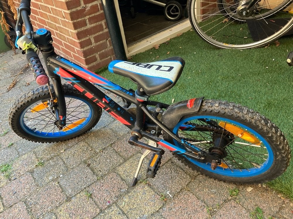 Cube Race 160 Kinderfiets 16 Inch – MTB / Jongens, Ophalen, Gebruikt, Velgrem, Handrem