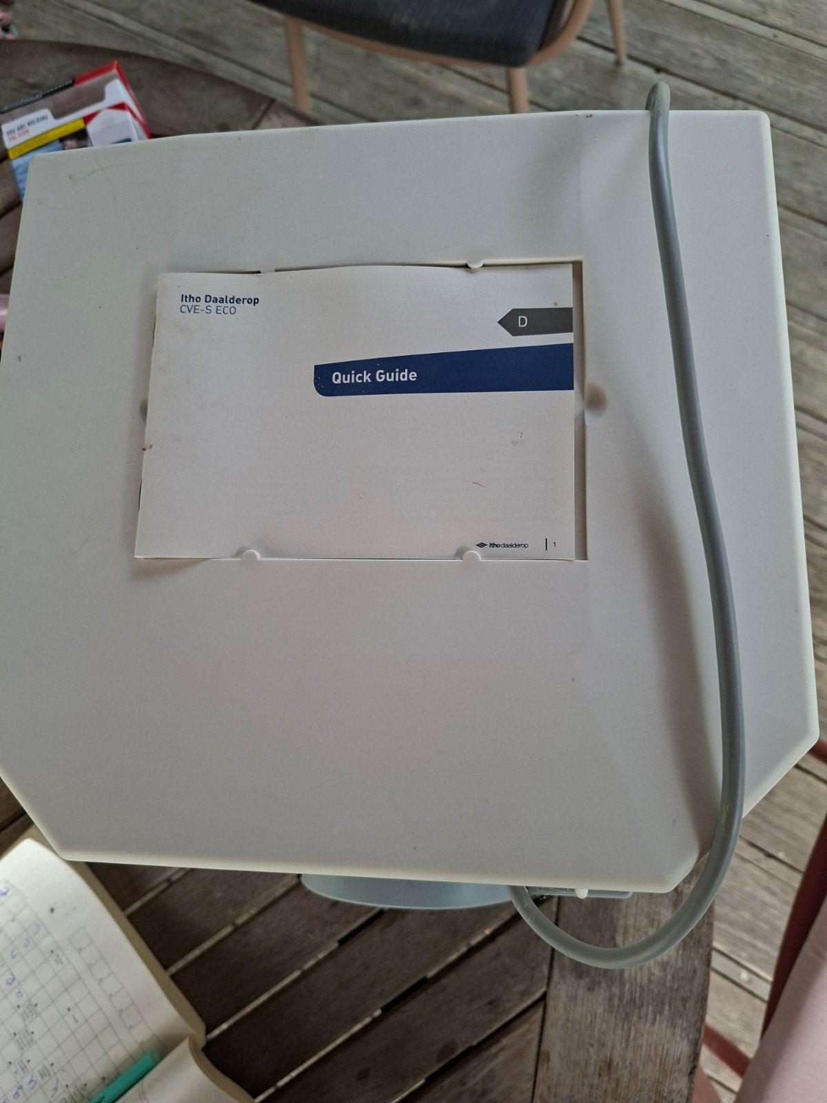 Itho Daalderop CVE-S PAK ECO Ventilatiebox, Ophalen of Verzenden, Afzuiger
