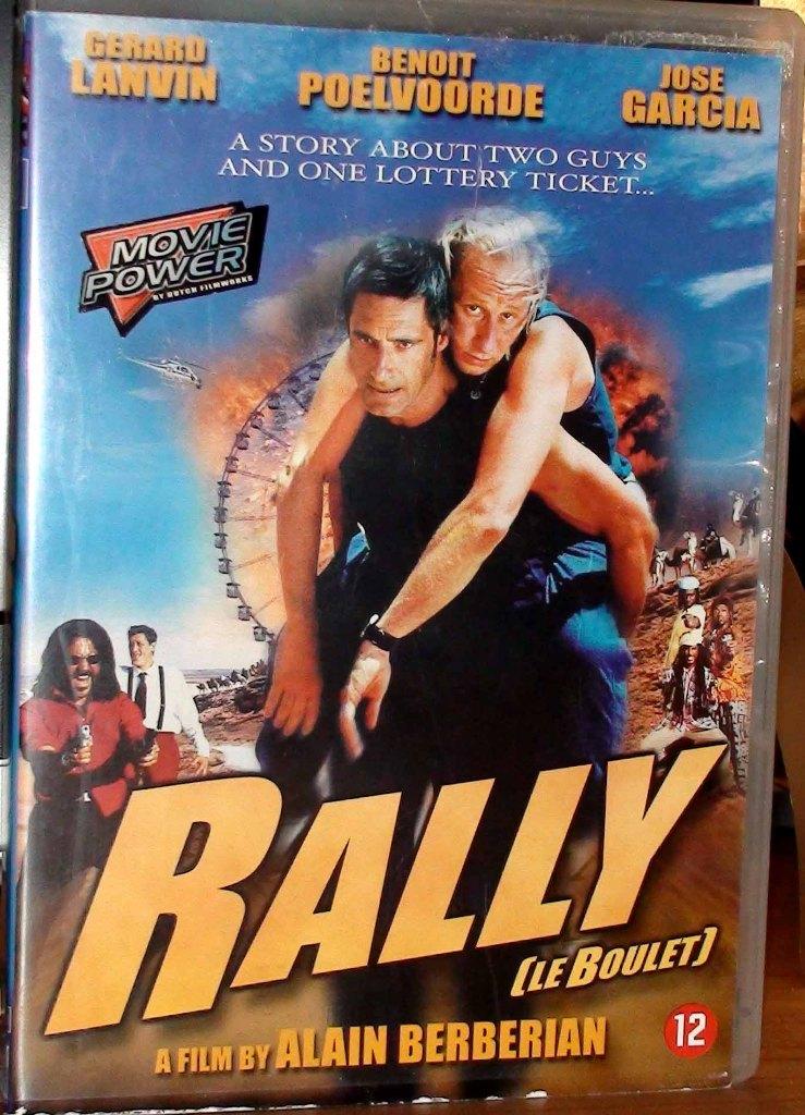 dvd rally, Ophalen of Verzenden, Zo goed als nieuw, Actiekomedie