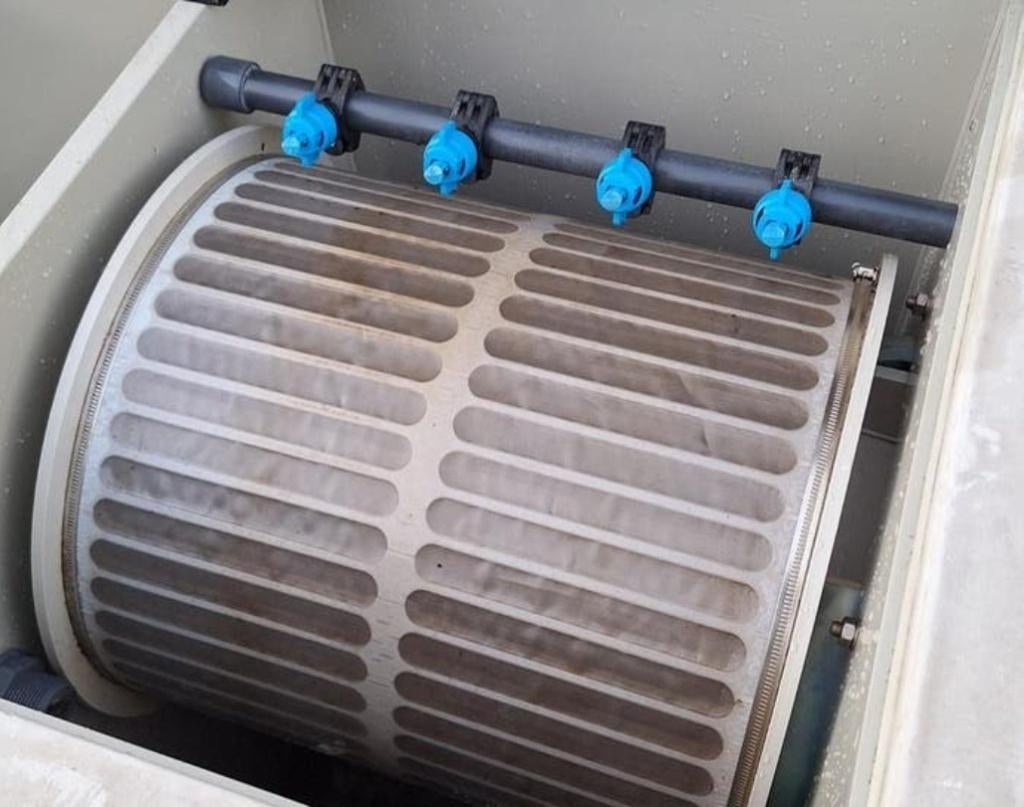 Makoi combi 50 draaid super! Kwaliteits Trommelfilter, Tuin en Terras, Vijver-toebehoren, Ophalen, Gebruikt, Vijverfilter