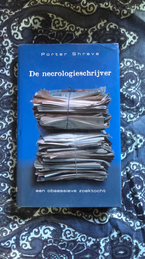 Porter Shreve - De necrologieschrijver, Boeken, Ophalen of Verzenden, Zo goed als nieuw, P. Shreve