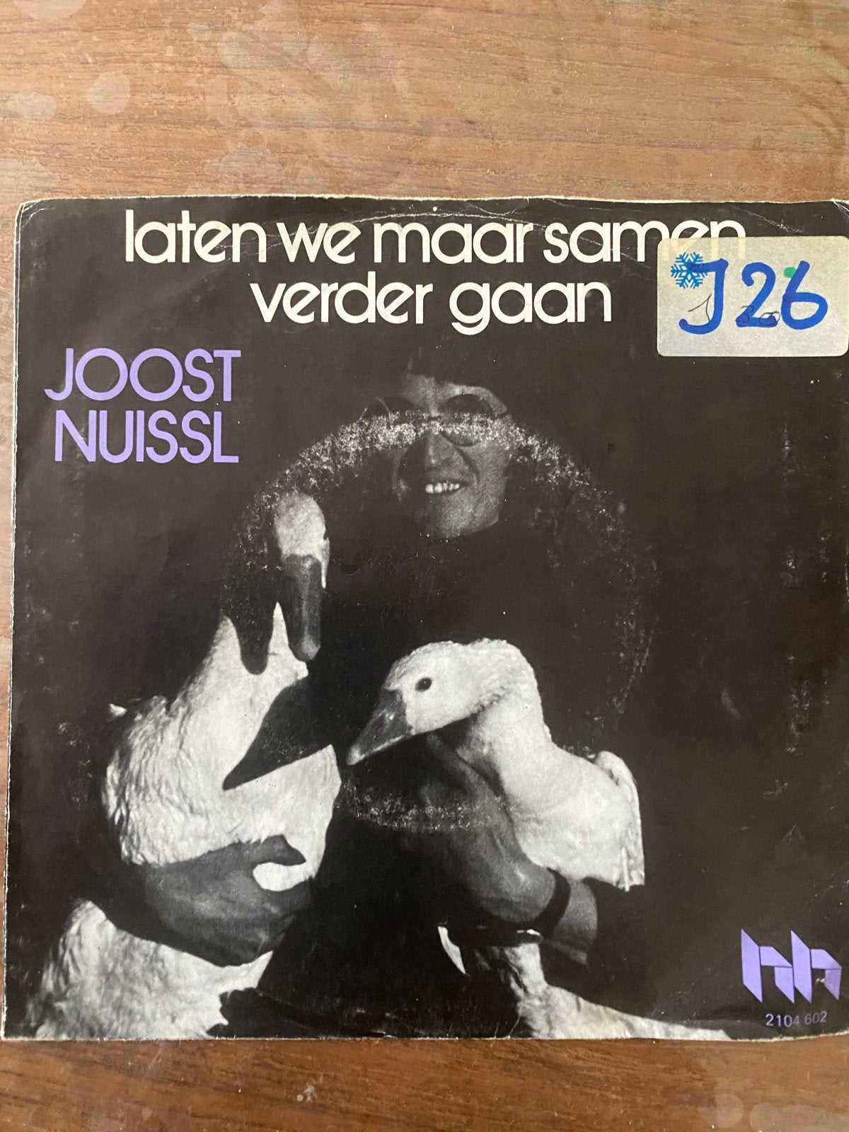 Joost Nuissl - Laten we maar samen verder gaan (Single), Gebruikt, 7 inch, Ophalen of Verzenden, EP