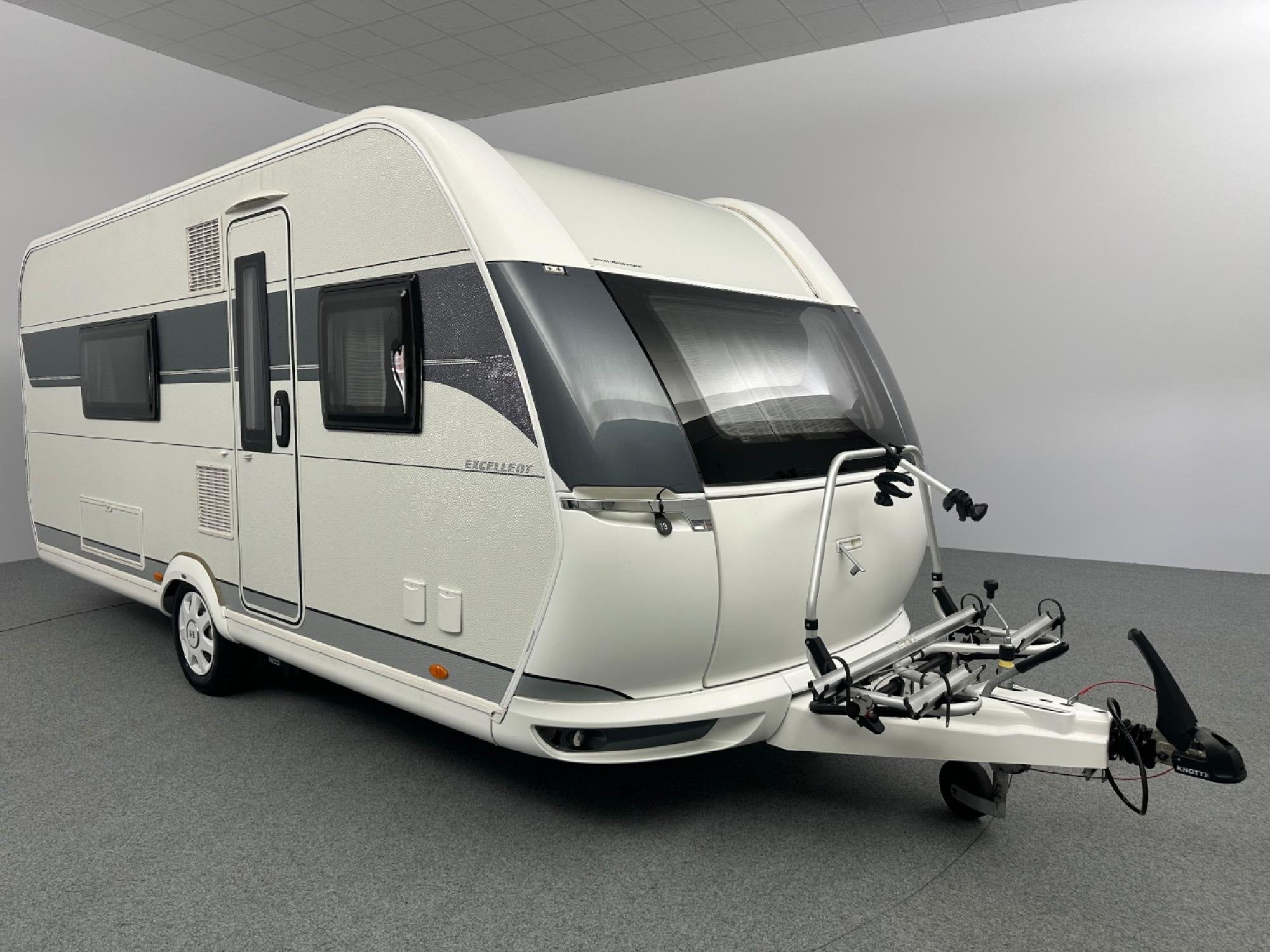 Hobby Excellent 495 WFB Mover Voortent Fietsendrager, Hordeur, Hobby, Bedrijf, 4 tot 5 meter