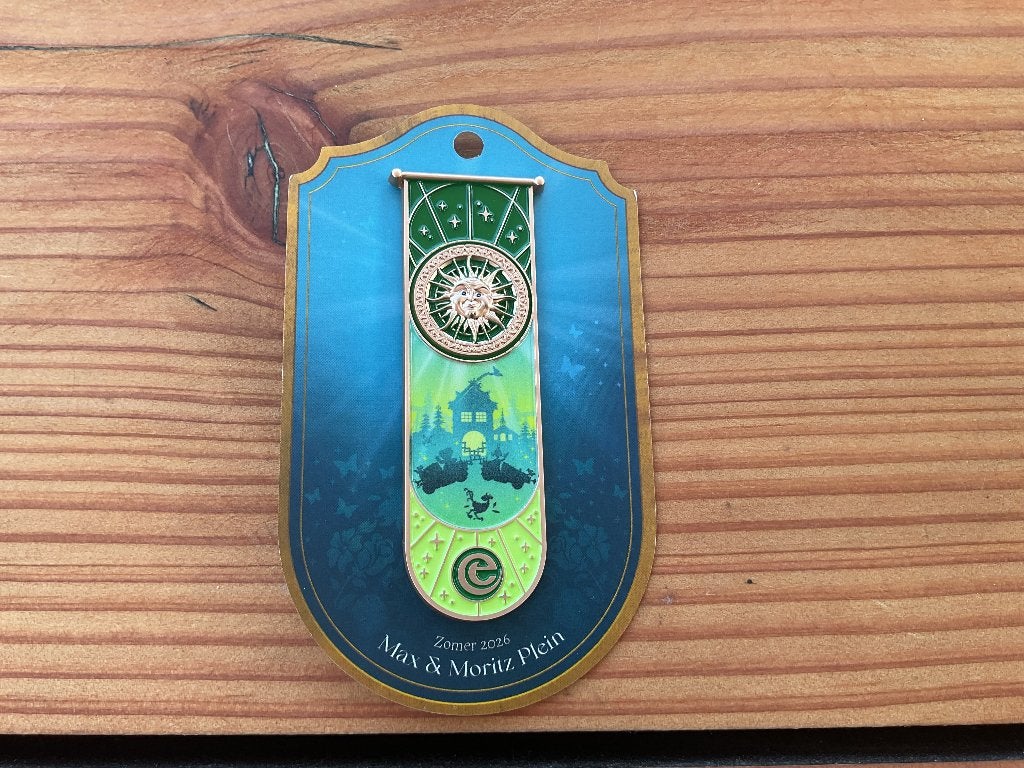 Efteling pin zomer 2026 nr. 4 max en moritzplein, Ophalen of Verzenden, Nieuw, Button of Speldje