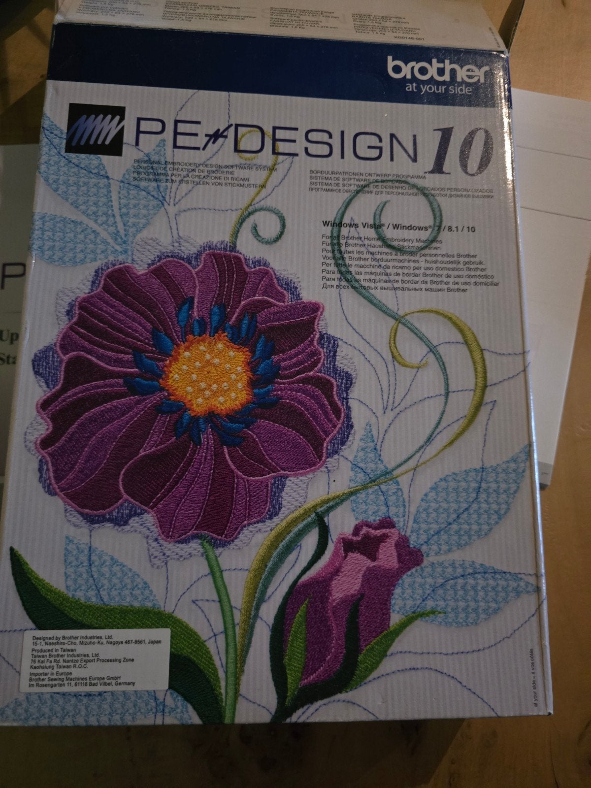 Brother PE-Design 10 & Upgrade naar PE-Design 11, Ophalen of Verzenden, Gebruikt, Windows