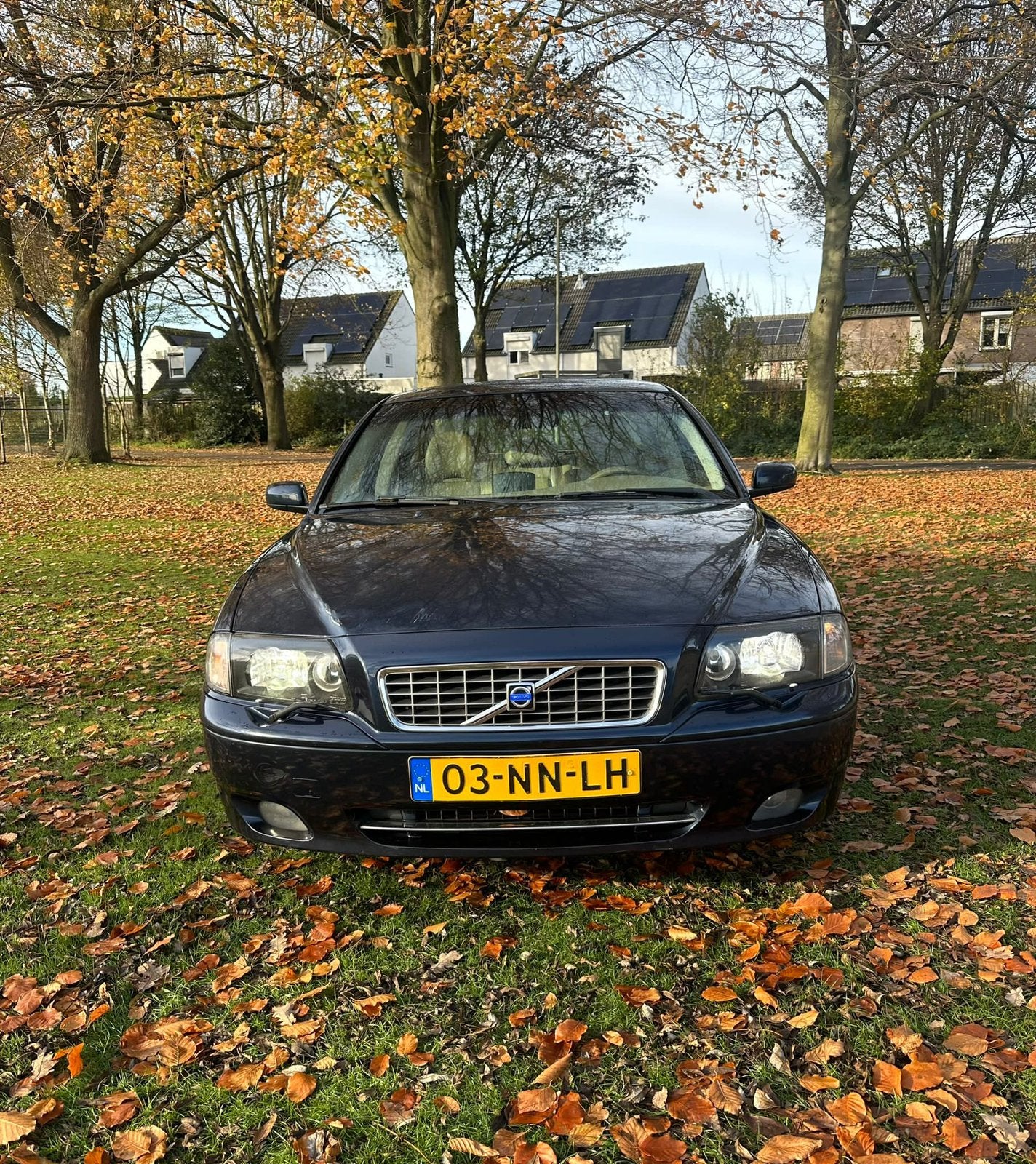Volvo S80 2.8 T6 AUT 2004 Blauw, Auto's, 1800 kg, Blauw, 2922 cc, Origineel Nederlands