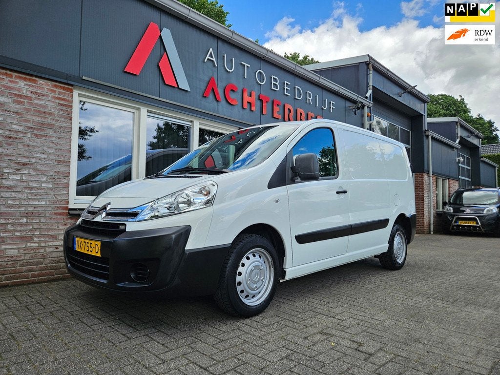 Citroen Jumpy 10 2.0 HDI L1H1 Economy Marge! Trekhaak! Airco, Voorwielaandrijving, Euro 5, Gebruikt, 4 cilinders