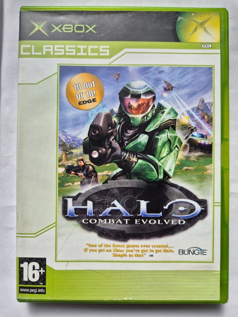 HALO combat evolved, Spelcomputers en Games, Games | Xbox Original, Gebruikt, 1 speler, Racen en Vliegen, Ophalen of Verzenden