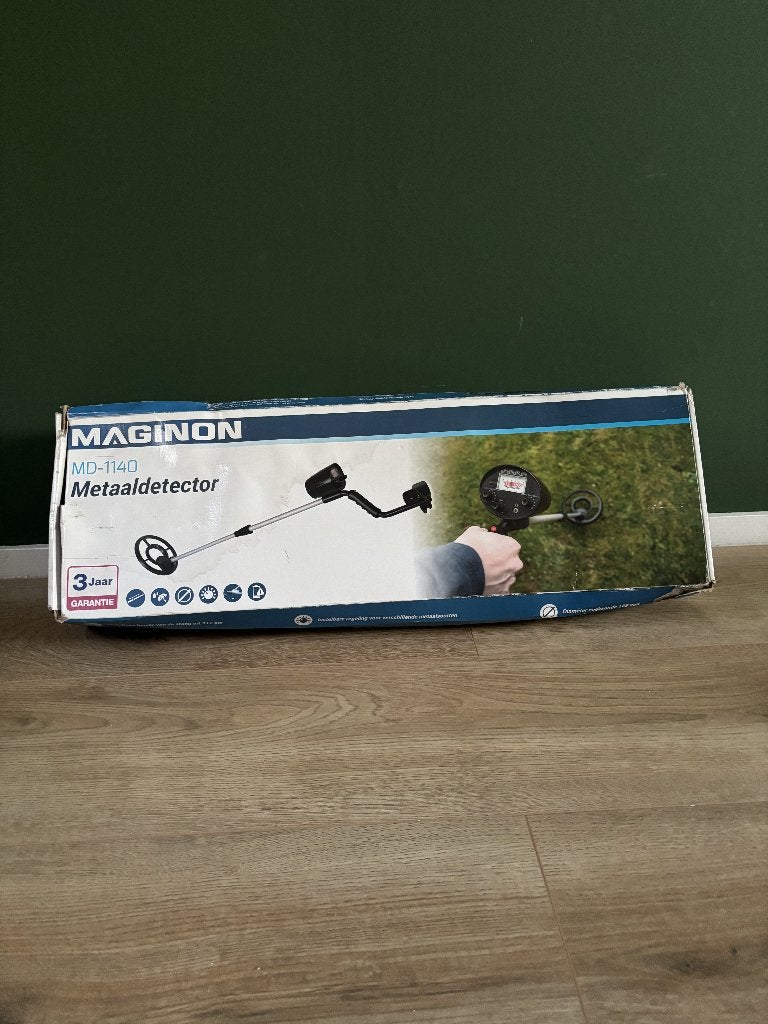 Maginon MD-1140 Metaaldetector, Ophalen, Zo goed als nieuw, 30 cm of minder, Overige merken