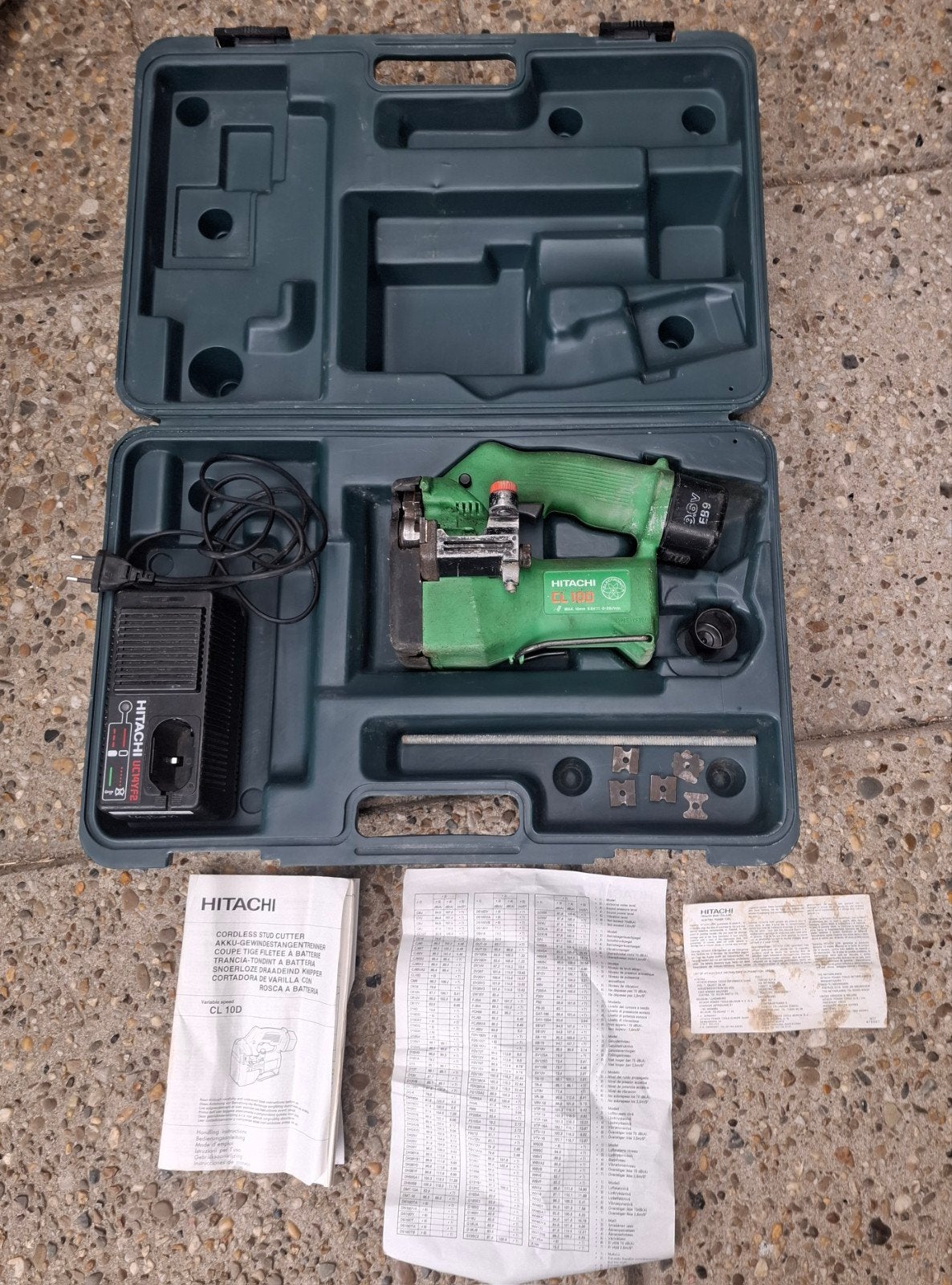 Hitachi  draadeindknipper, Ophalen, Gebruikt, Overige typen