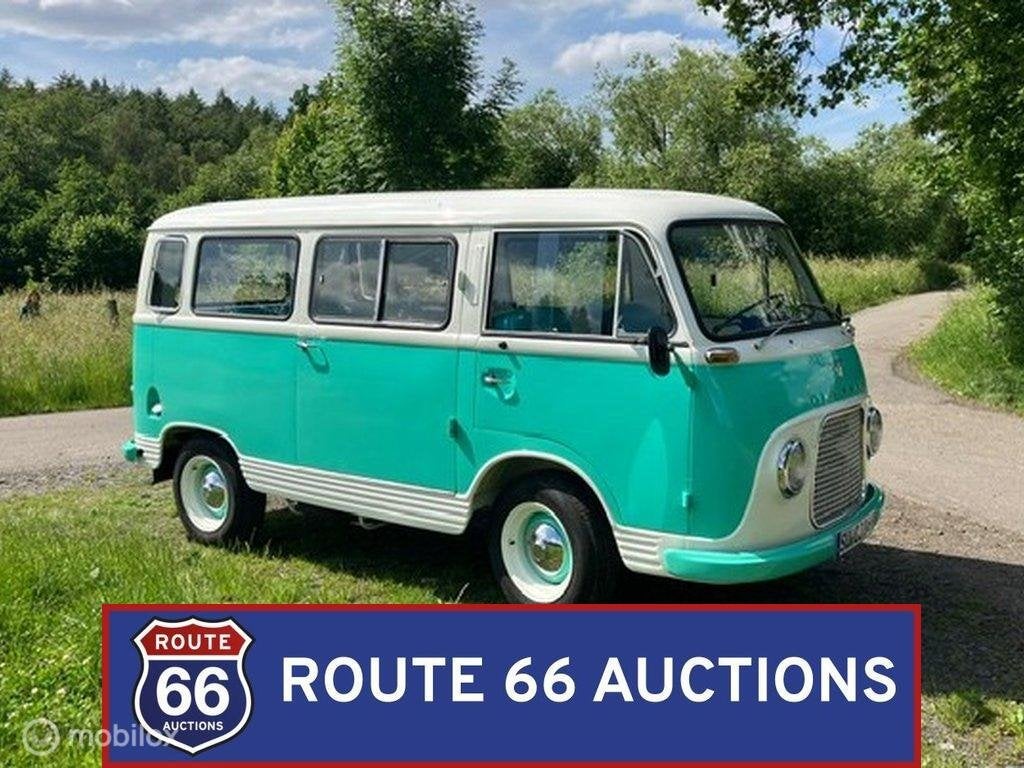Ford FK 1250 Taunus Transit | 1962 | Route 66 Auctions, Auto's, Overige carrosserieën, Zwart, Bedrijf, Handgeschakeld