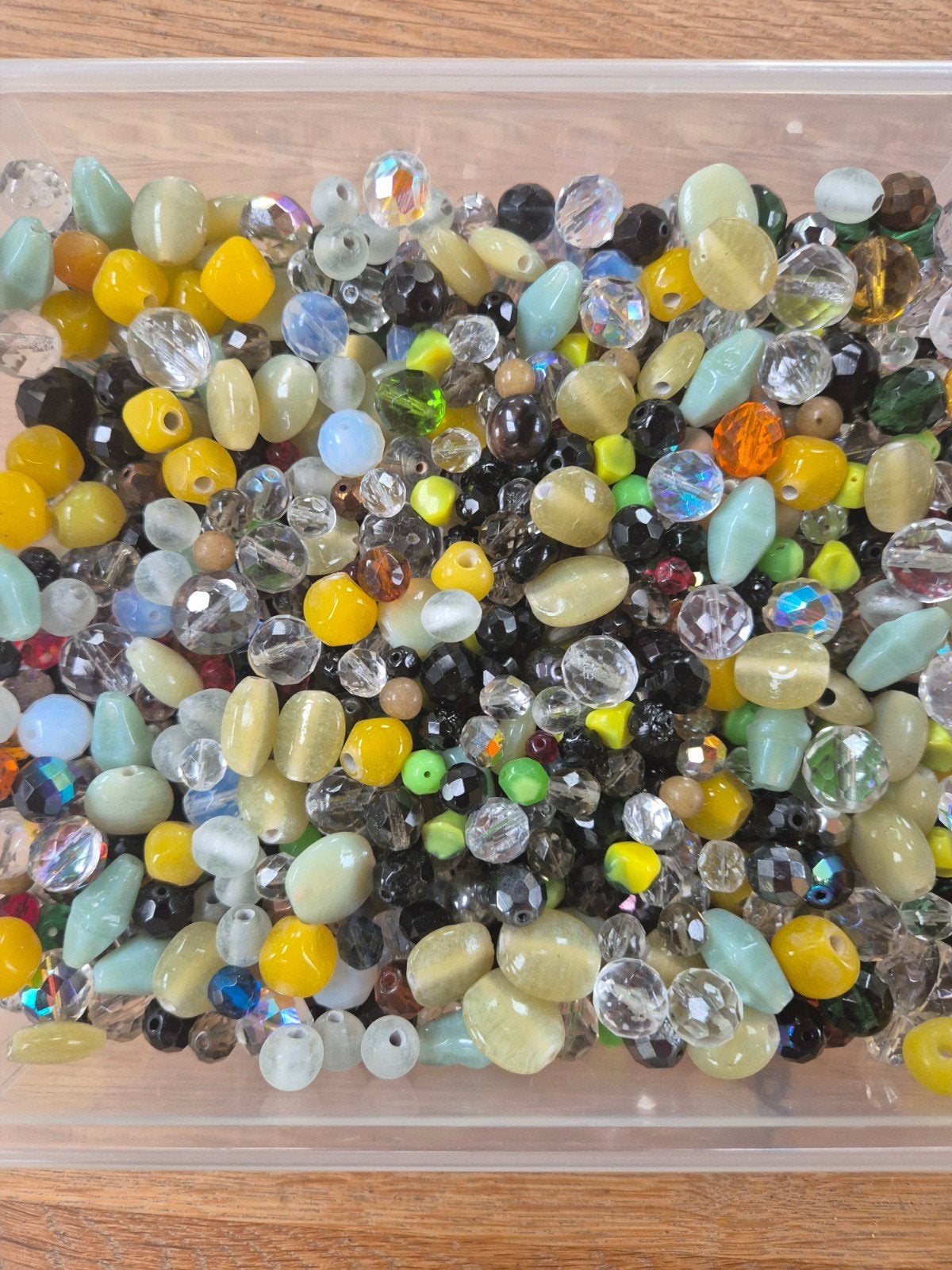partij glaskralen, Hobby en Vrije tijd, Kralen en Sieraden maken, Ophalen of Verzenden, Nieuw, Kraal