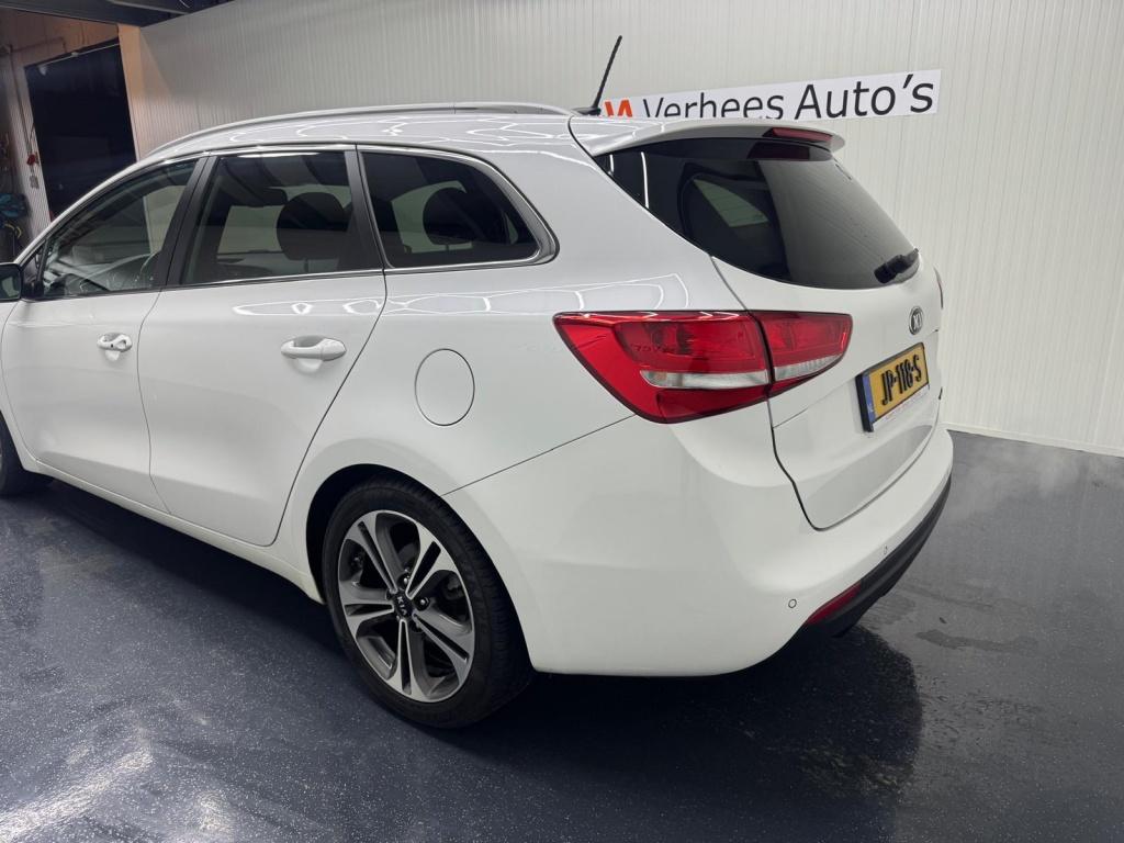 Kia cee'd 1.0 T-GDi GT-Line (bj 2016), Auto's, Kia, 12 maanden, Gebruikt, Euro 6, Wit