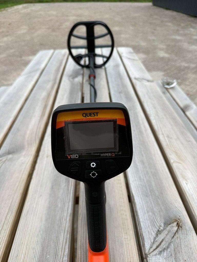 Pas ingeruild/ V80 + zoekspoel + Hoofdtelefoon, Meer dan 30 cm, Nieuw, Kooistra Detectors B.V., Overige merken