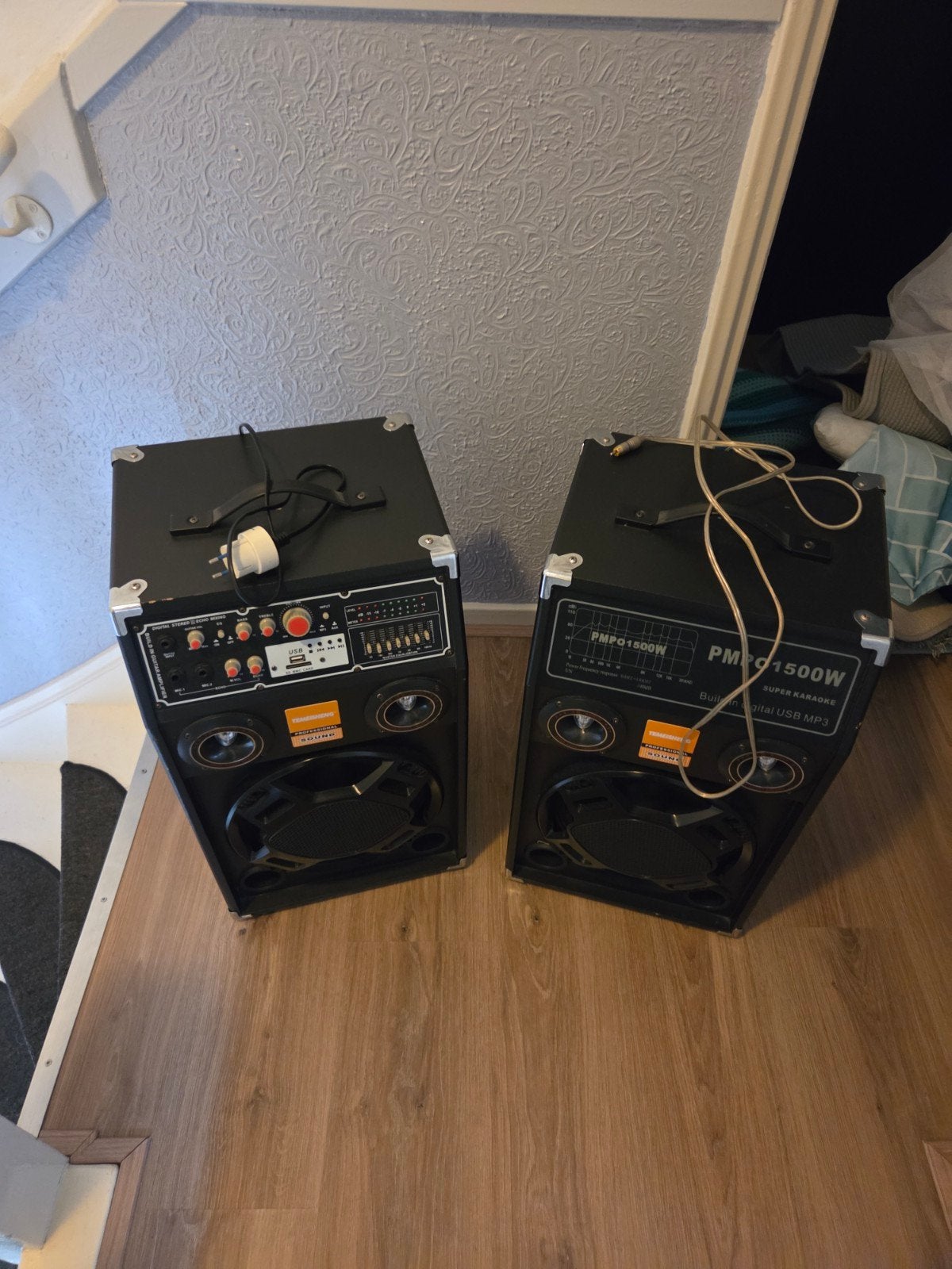 Temeisheng Party Speakerset - Krachtig Geluid voor Feesten