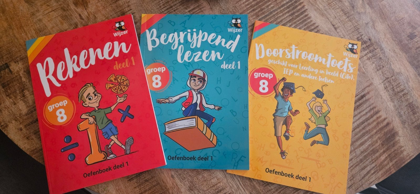 Wijzer Oefenboeken Groep 8, Ophalen of Verzenden, Zo goed als nieuw, Overige niveaus, Nederlands