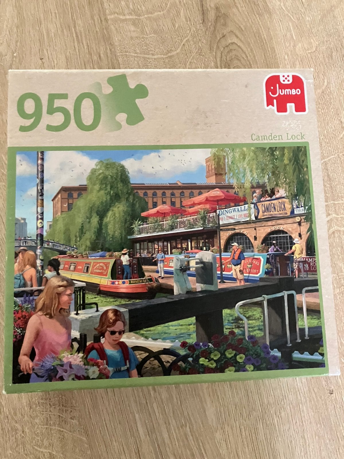 Puzzel “Camden Lock”, Ophalen of Verzenden, 500 t/m 1500 stukjes, Gebruikt, Legpuzzel