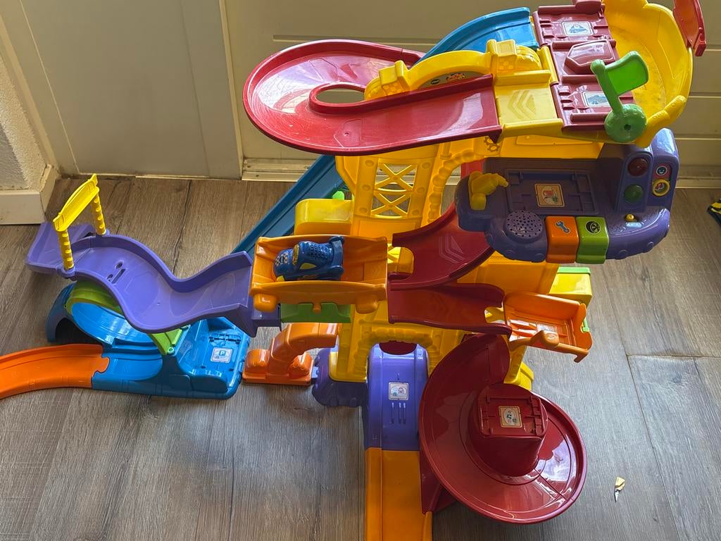 VTech Toet Toet Auto's super stuntpark, Ophalen, Gebruikt, 2 tot 4 jaar