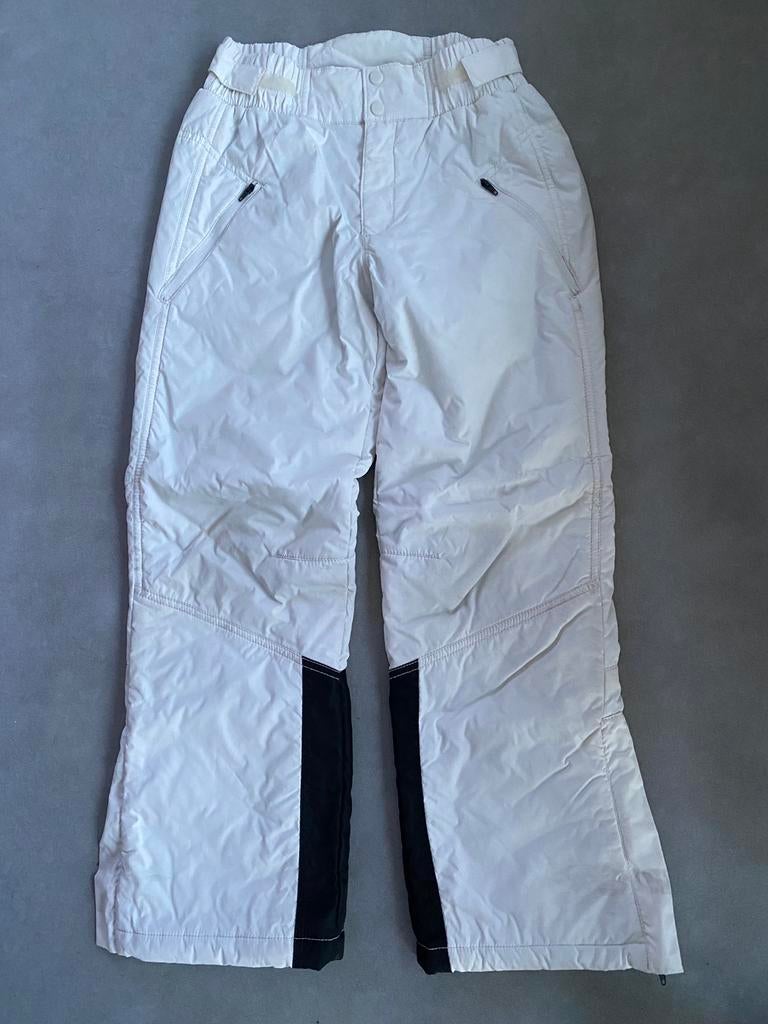 Hema Witte Meisjes Skibroek Maat 152, Verzenden, Gebruikt, Meisje, Broek