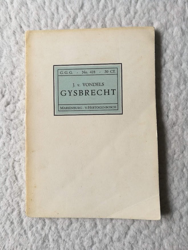 Vondel - Gysbrecht van Aemstel, Boeken, Ophalen of Verzenden, Gelezen, Vondel, Nederland