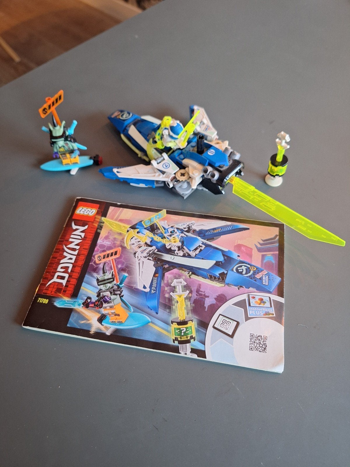 LEGO Ninjago 71709 Jay en Lloyd's Velocity Racers, Ophalen, Lego, Zo goed als nieuw, Inclusief instructies