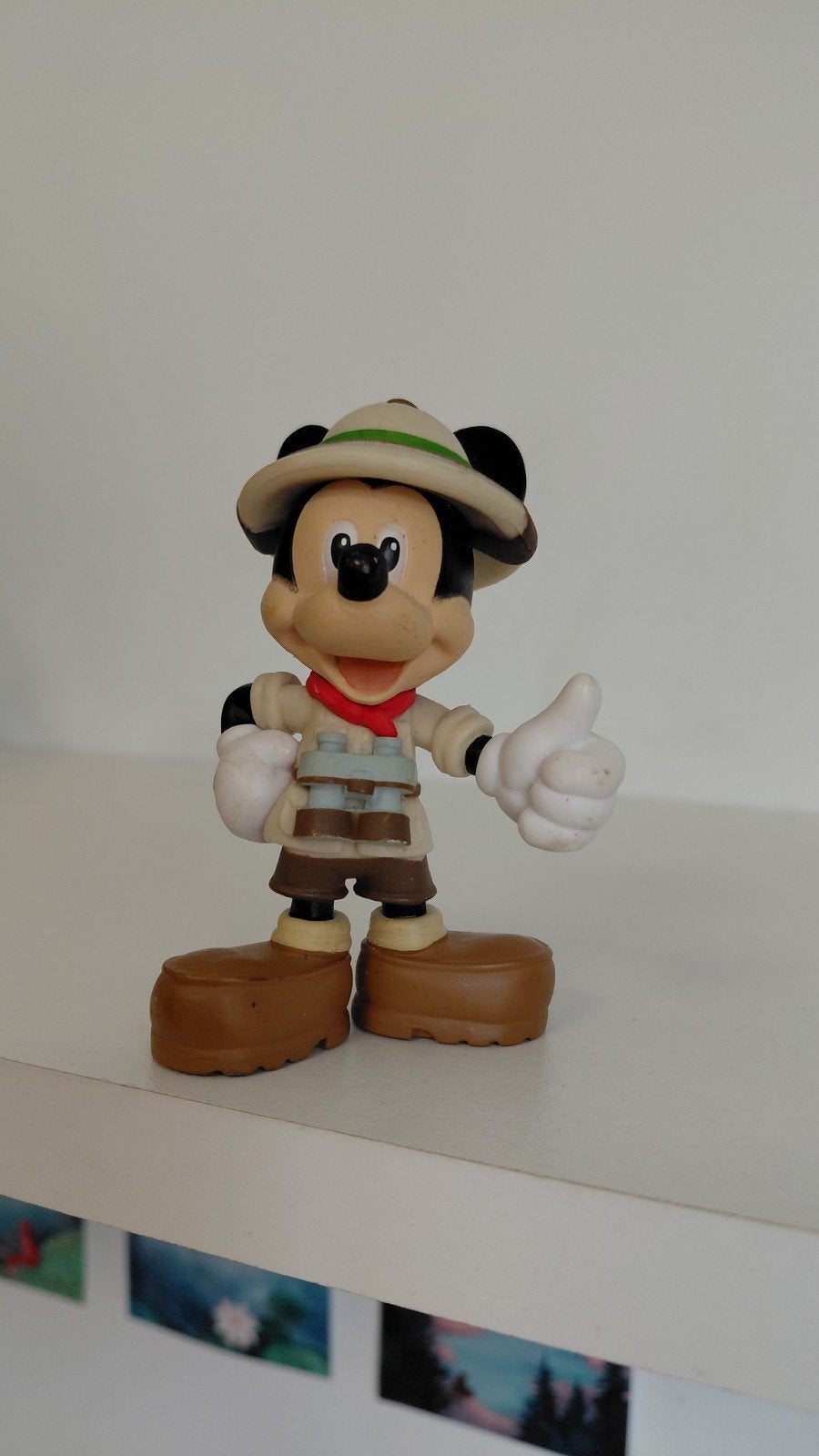 Mickey mouse Safari figuur, Ophalen of Verzenden, Zo goed als nieuw