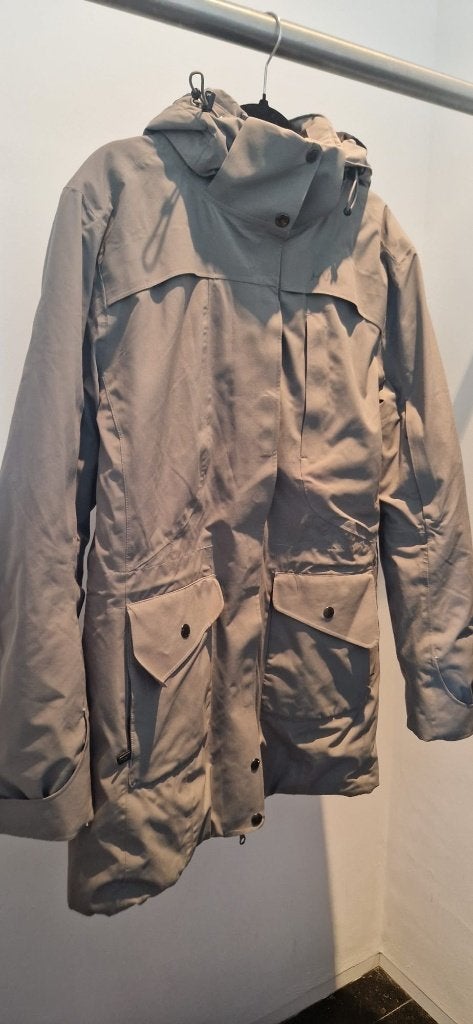 Human Nature parka jas, grijs – maat M € 40, Zo goed als nieuw, Grijs, Human Nature, Ophalen