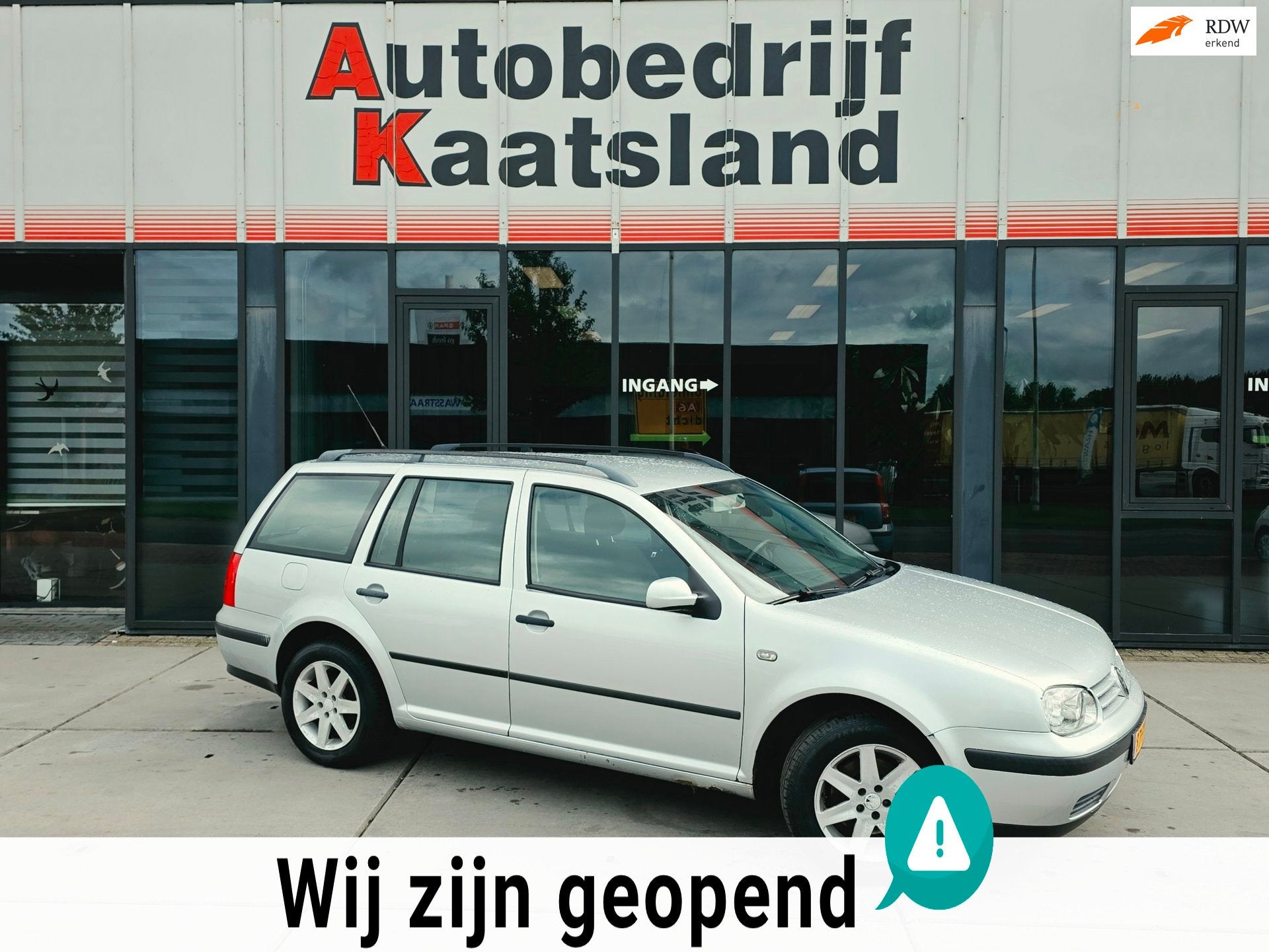 Volkswagen Golf Variant 1.6 Comfortline - Automaat - Trekhaa, Auto's, Stof, Gebruikt, 4 cilinders, Startonderbreker