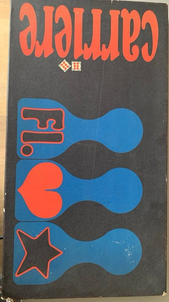 Carrière Bordspel - vintage :), Hobby en Vrije tijd, Gezelschapsspellen | Bordspellen, Drie of vier spelers, Ophalen of Verzenden