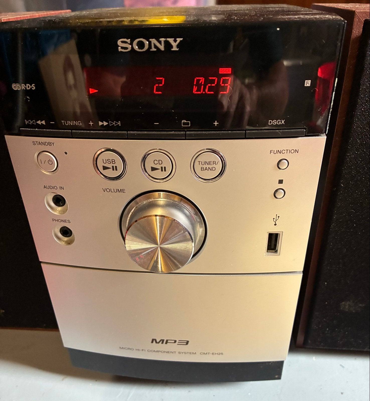 Sony Micro Hi-Fi Component System CMT-EH25 met MP3/USB, Gebruikt, Ophalen of Verzenden, Microset, Sony