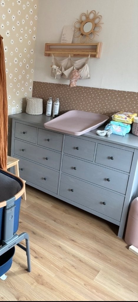 IKEA kast Hemnes grijs, Ophalen, 5 laden of meer, 50 tot 100 cm, Zo goed als nieuw