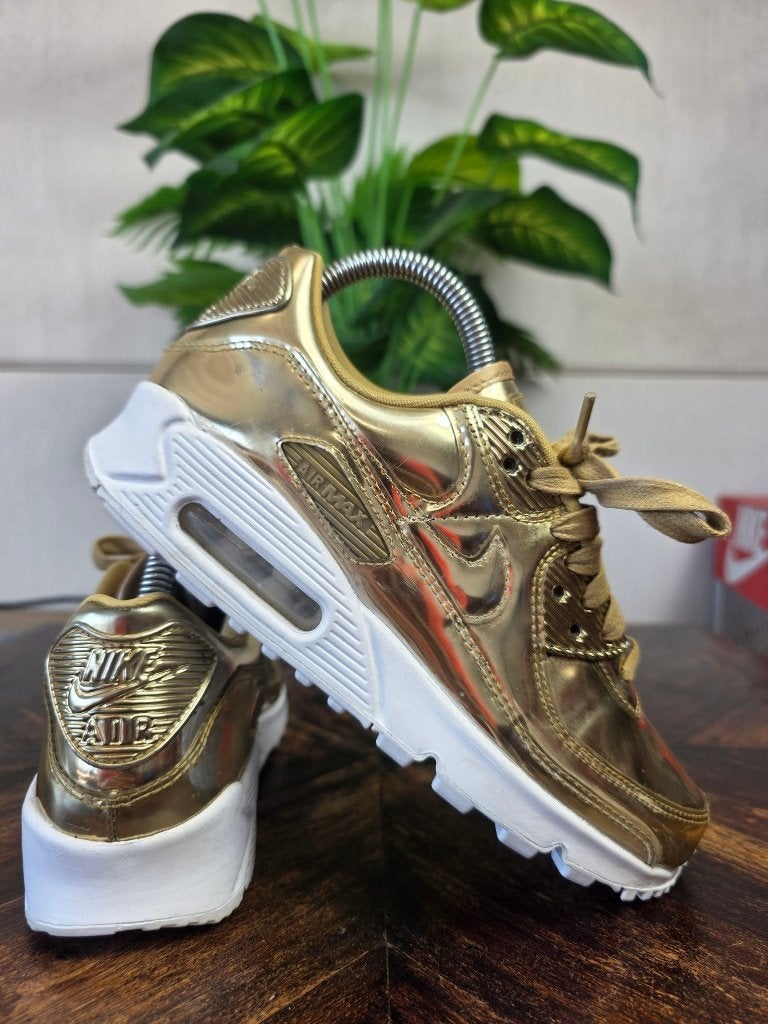 Nike Air Max 90 Metallic Gold maat 38, Overige kleuren, Nike, Ophalen of Verzenden, Nike
