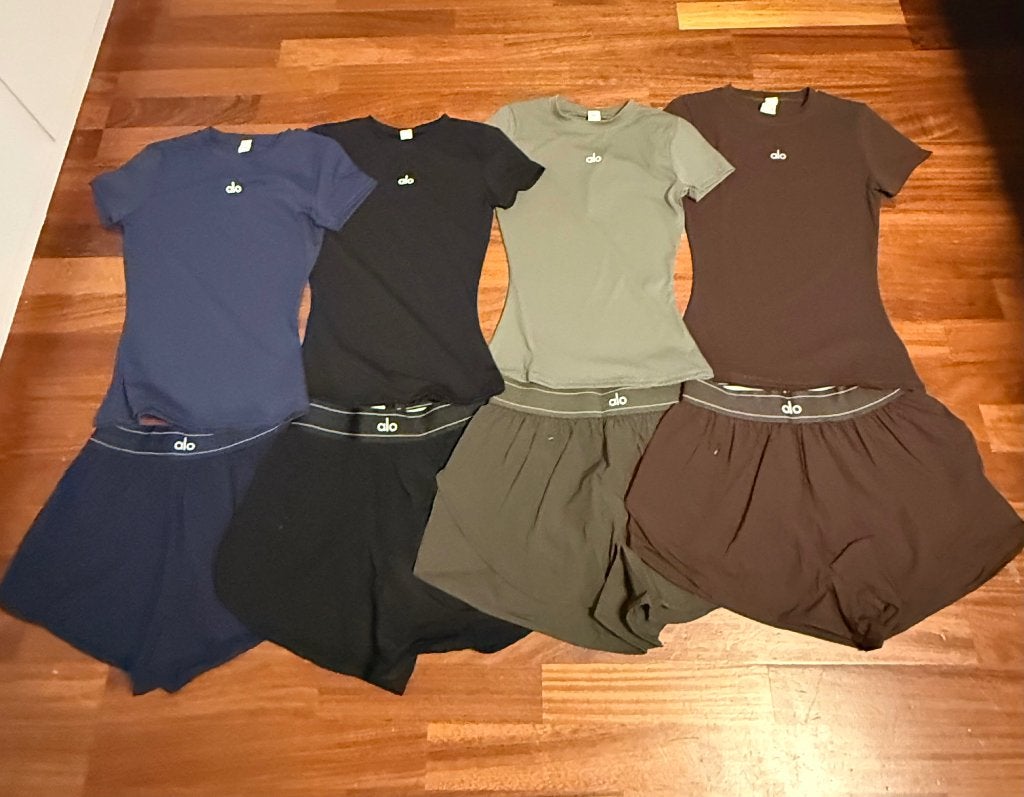 Alo sportsetjes dames - 4 kleuren, Maat 38/40 (M), Blauw, Nieuw, Ophalen of Verzenden