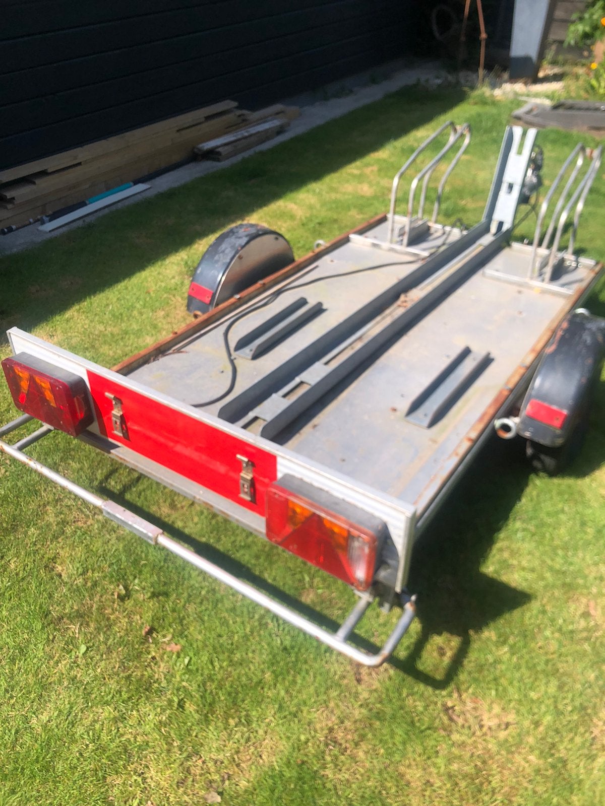 Bagagewagen Aanhanger motor solex brommer, Ophalen of Verzenden, Gebruikt
